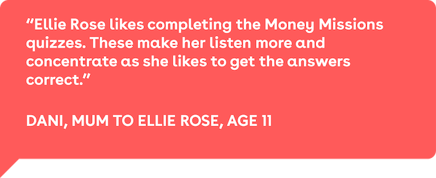 Ellie Rose Money Missions 