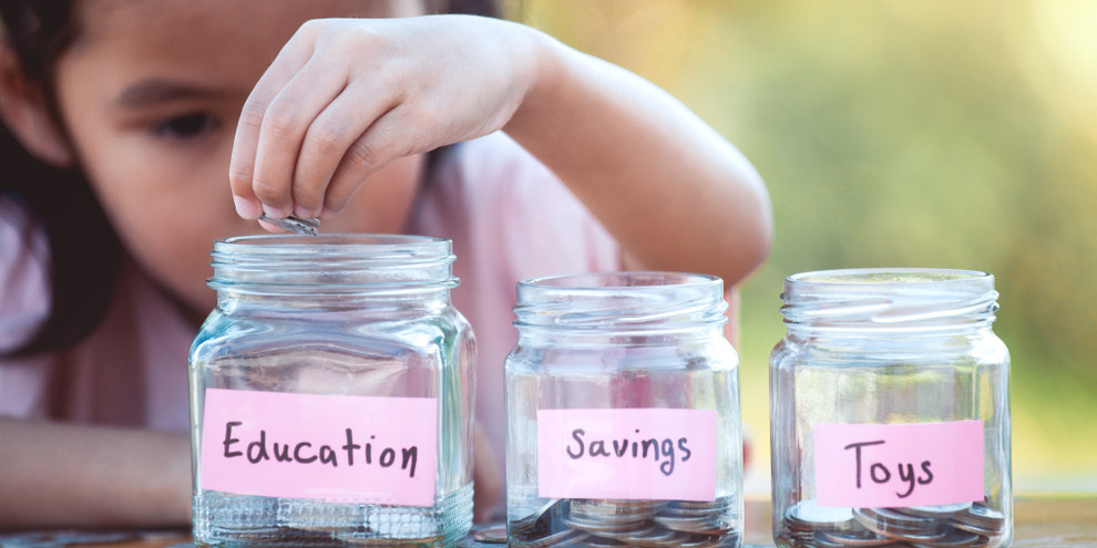 12 ways to teach your child how to save money
