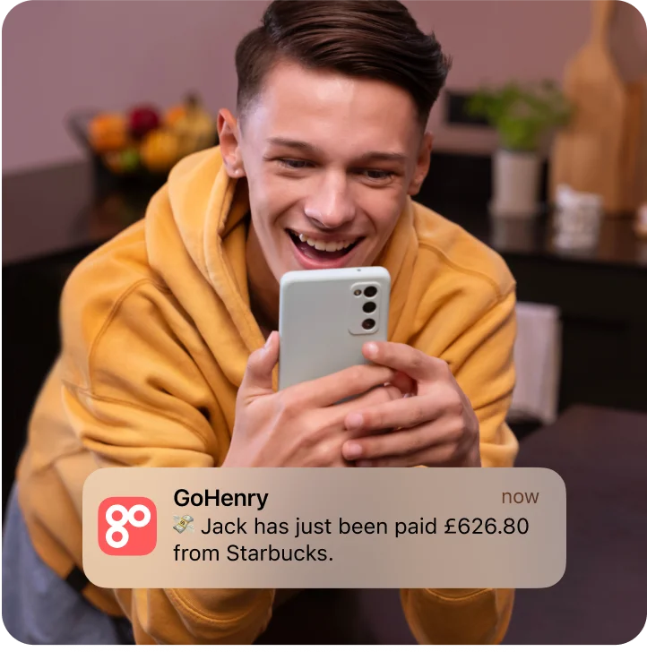 wages straight to teens account